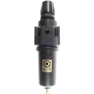 Coilhose 27FC3-DGHMX 3/8" Integral Filter/Regulator, AutoDrain, 0-25 psi