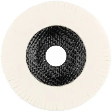 PFERD 48802 4-1/2" Felt Flap Disc 7/8" Arbor Hole - Soft Grade (5pk)