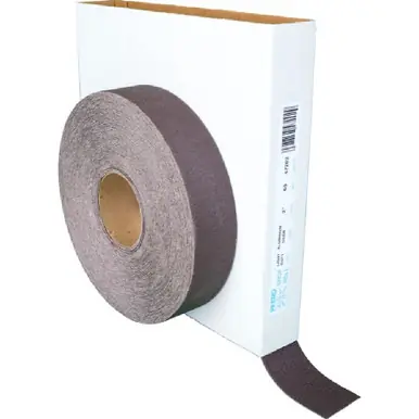 PFERD 47202 2" Shop Roll, Resin/Resin Light Duty 50 Yard Roll, Aluminum Oxide, 60 Grit