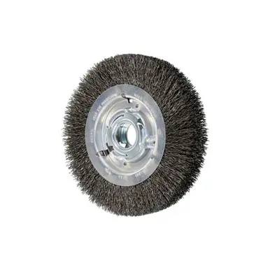 PFERD 81249 8" Crimped Wire Wheel - Wide Face .020 CS Wire, 2" Keyed A.H.