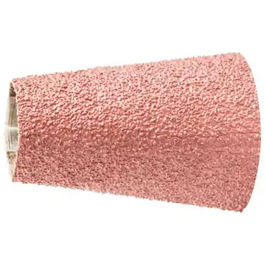 PFERD 41360 1-1/2" x 7/8" x 2-3/8" Spiral Band Tapered Type, Aluminum Oxide 40 Grit (100pk)