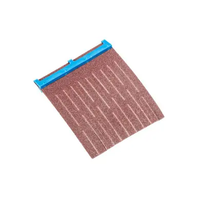 PFERD 45962 POLIFLAP Abrasive Flaps, Aluminum Oxide Set of 12 Flaps, 2-3/8" x 3", 100 Grit (12pk)