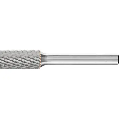 PFERD 24063 Carbide Bur, Cylind. Plain End, DIA Cut 3/8" x 3/4" x 1/4" Shank