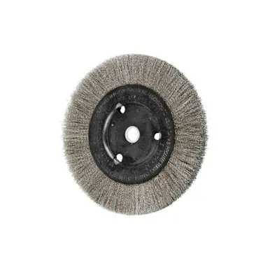 PFERD 80369 6" Crimped Wire Wheel Narrow Face .008 SS Wire 5/8-1/2" A.H. (2pk)