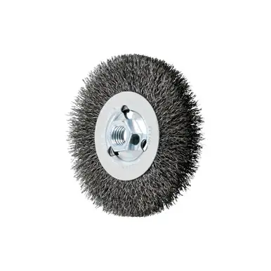 PFERD 80024 4" Crimped Wire Wheel Narrow Face .014 CS Wire 5/8-11 Thread (5pk)
