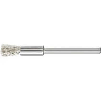 PFERD 83262 1/4" Miniature End Brush .005 SS Wire, 1/8" Stem (36pk)