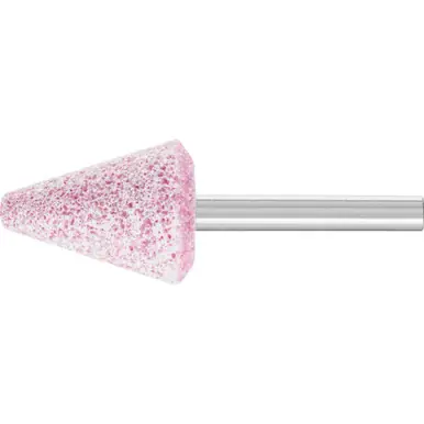 PFERD 31011 A2 Vitrified Mounted Point 1/4" Shank Alum. Oxide 30G - Med. (10pk)