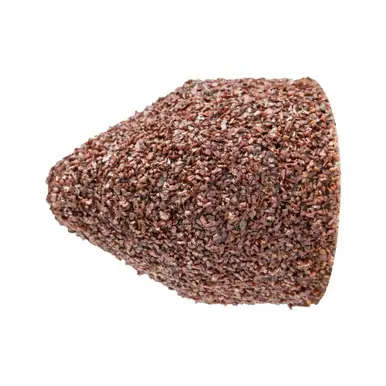 PFERD 46077 1/2" x 11/16" POLICAP Abrasive Cap Shape G, Aluminum Oxide, 60 Grit (50pk)