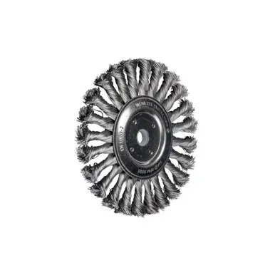 PFERD 763988 6" PSF Standard Twist Knot Wheel .014 CS Wire, 5/8-1/2" A.H. (5pk)