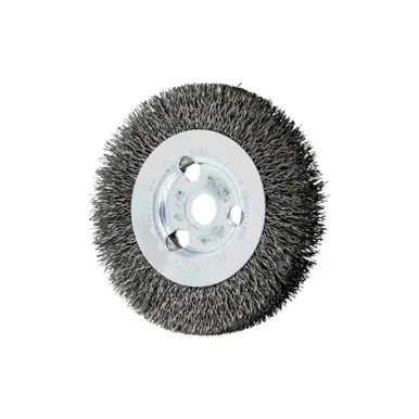 PFERD 80018 4" Crimped Wire Wheel Narrow Face .014 CS Wire 5/8-1/2" A.H. (2pk)