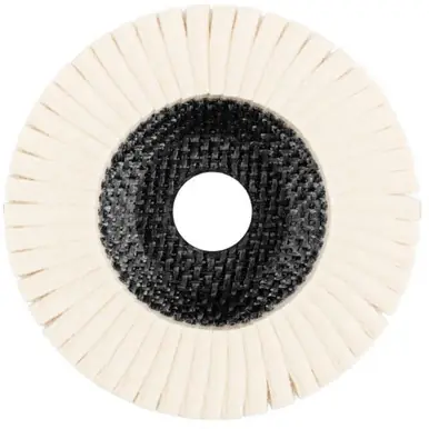 PFERD 48803 4-1/2" Felt Flap Disc 7/8" Arbor Hole - Medium Grade (5pk)