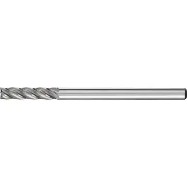 PFERD 23165 Carbide Bur, Cylind. End Cut, ALU/NF Cut 1/8" x 1/2" x 1/8" Shank