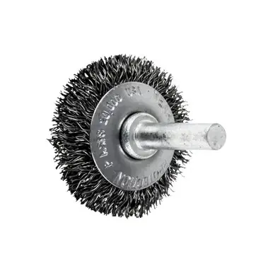 PFERD 82852 1-1/2" Mtd Flared Cup Brush .012 CS Wire, 1/4" Shank (10pk)
