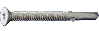 Daggerz SD4CTWWST143104 - 1/4-20 x 3-1/4" Star Flat Head Self-Drilling Screws for ACQ, 900ct