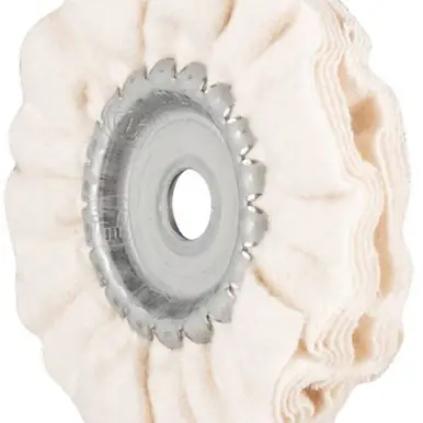PFERD 48740 - Cloth Ring 3" Dia x 3/8" Width 3/8" AH, Flannel Fabric (5pk)