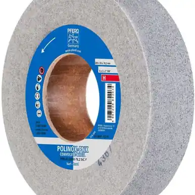 PFERD 48219 8" x 2" Convolute Wheel 3" A.H. - SiC Fine (H) 9SF