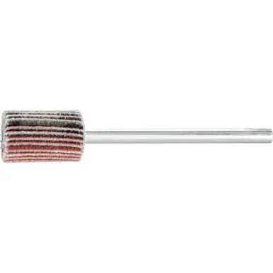 PFERD 45079 3/8" x 5/8" Mini Mounted Flap Wheel 1/8" Shank, Aluminum Oxide 120 Grit (10pk)