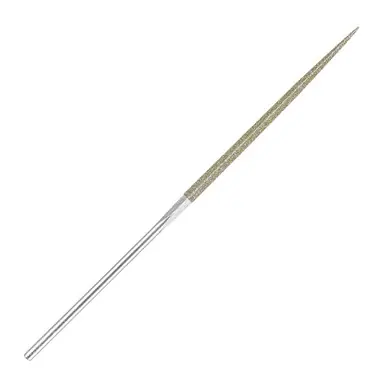 PFERD 04004 - 5-1/2" Diamond Needle File Three Square, Coarse Cut