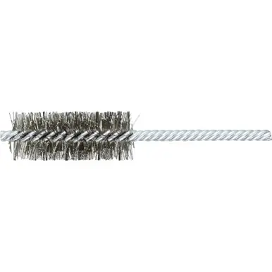 PFERD 83450 1" Power Tube Brush .010 SS Wire, 1/4" Stem, DS/DS (10pk)
