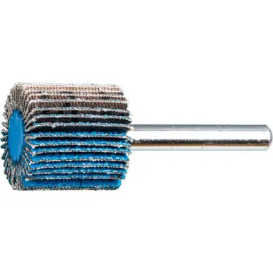 PFERD 45465 1" x 1" Mounted Flap Wheel 1/4" Shank, Aluminum Oxide, 60 Grit, INOX (10pk)