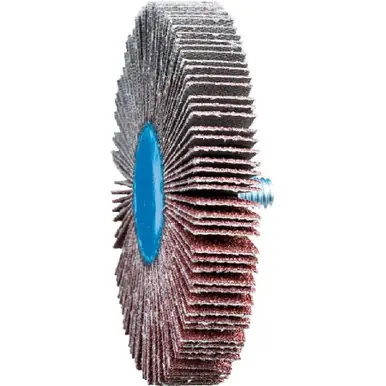 PFERD 45430 3" x 1/2" Quick Change Flap Wheel 1/4-20 Thread, Aluminum Oxide, 60 Grit (10pk)