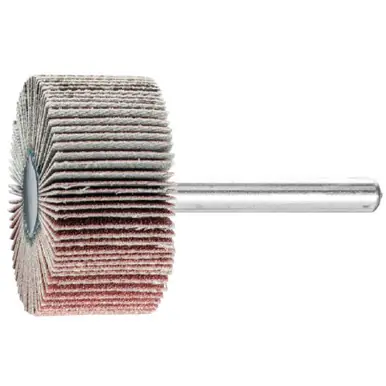 PFERD 45234 1-1/2" x 1" Mounted Flap Wheel 1/4" Shank, Aluminum Oxide, 120 Grit (10pk)