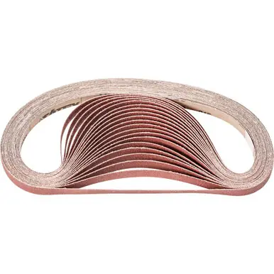 PFERD 49044 - 1/2" x 24" Coated File Belt Aluminum Oxide - 80 Grit (50pk)