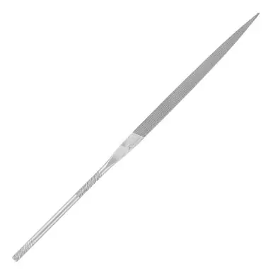 PFERD 12011 5-1/2" Crochet Needle File Knurled Handle, Cut 0 (12pk)