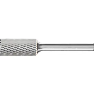 PFERD 24281 Carbide Bur, Cylind. (End Cut), SGL Cut 1/2" x 1" x 1/4" Shank, SB-5