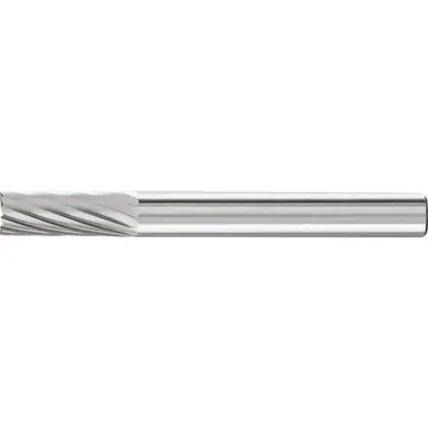 PFERD 24211 Carbide Bur, Cylind. End Cut, SGL Cut 1/4" x 5/8" x 1/4" Shank