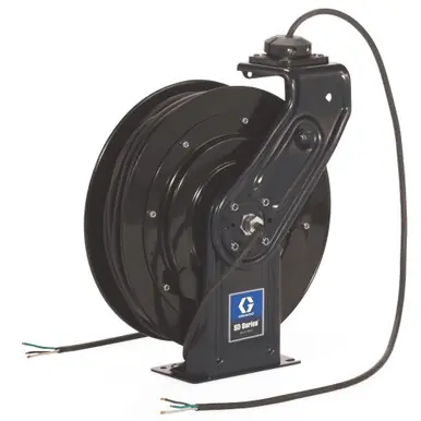 GRACO 24Y873 - SD5 230V Cord Reel - No Accessory, Cord Only - 10 m, 10A , Black