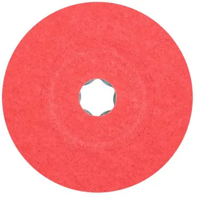 PFERD 40729 COMBICLICK Fiber Disc 4-1/2"Dia. Ceramic Ox. CO-COOL 80 Grit (25pk)