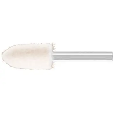 PFERD 48575 Felt Point Conical Pointed 9/16" x 1-1/4" 1/4" Shank Med. Grade (10pk)