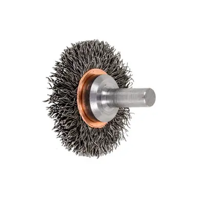 PFERD 82892 1-1/2" Crimped Wire Wheel Brush .012 CS Wire, 1/4" Shank (10pk)