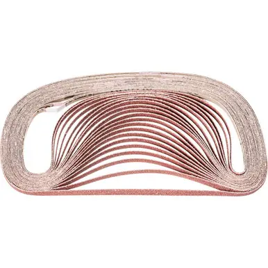 PFERD 49011 - 1/4" x 24" Coated File Belt Aluminum Oxide - 60 Grit (50pk)