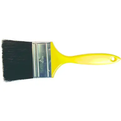 PFERD 89720 3" Wall Brush Black Bristle Fill, Yellow Plastic Handle (10pk)
