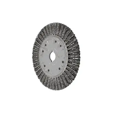 PFERD 82020 15" COMBITWIST Full Cable Knot Wheel Brush .020 CS Wire, 2" Keyed A.H.