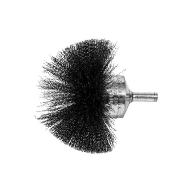 PFERD 82932 3" Circular Mounted End Brush .008 CS Wire, 1/4" Shank (10pk)