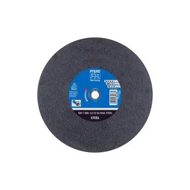 PFERD 64397 16" x 1/8" Cut-Off Wheel, 20mm AH - Portable A 24 Q SG-RAIL (10pk)