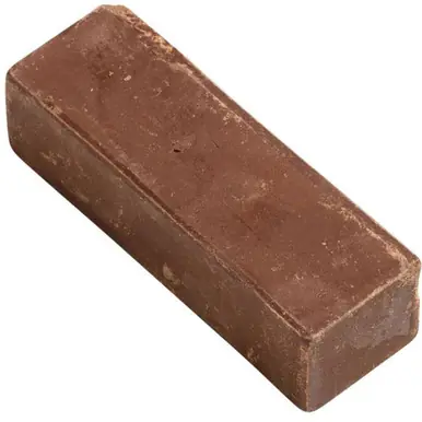 PFERD 48767 Small Polishing Paste Bar, Brown Pre-polish for Non-Ferrous Metals