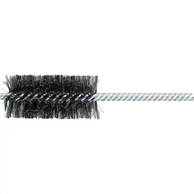 PFERD 83438 1-1/4" Power Tube Brush .006 CS Wire, 1/4" Stem, DS/DS (10pk)