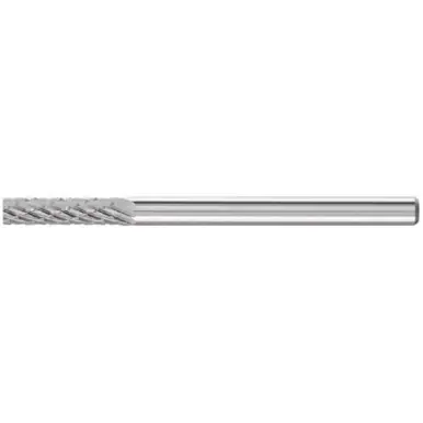 PFERD 23122 Carbide Bur, Cylind. Plain End, DBL Cut 1/8" x 1/2" x 1/8" Shank