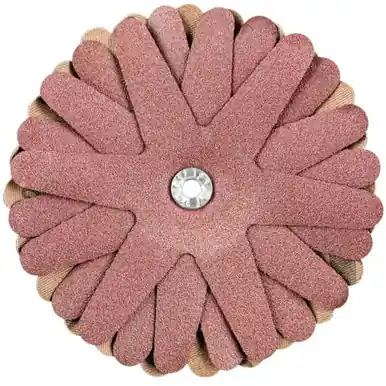 PFERD 44041 4" POLISTAR-TUBE A/0 120 Grit 5mm Bore, 8 Star Layers (10pk)