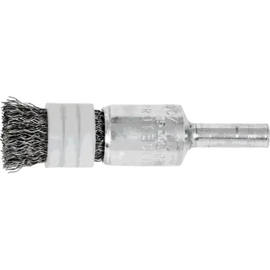 PFERD 83007 1/2" Banded Crimped Wire End Brush .010 CS Wire, 1/4" Shank (10pk)