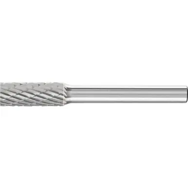 PFERD 24052 Carbide Bur, Cylind. Plain End, DBL Cut 5/16" x 3/4" x 1/4" Shank