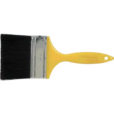 PFERD 89744 4" Wall Brush Black Polyester Fill, Yellow Plastic Handle (10pk)