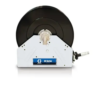 GRACO 24P325 - XD40 Oil Hose Reel, 3/4" x 100 ft, Yellow, 2000 PSI
