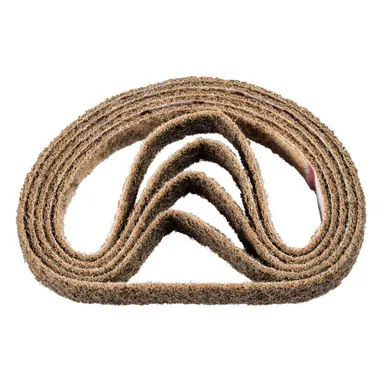PFERD 43562 - 3/4" x 18" POLIVLIES Surface Cond. Belt Aluminum Oxide - Coarse Grade (10pk)