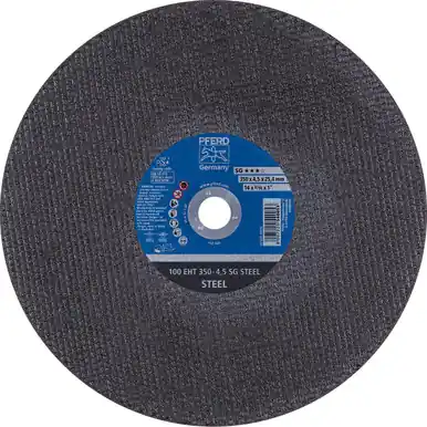 PFERD 64018 14" x 3/16" Cut-Off Wheel, 1" AH - Portable A 24 R SG (10pk)