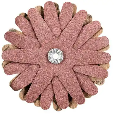 PFERD 44031 3-1/8" POLISTAR-TUBE A/0 120 Grit 4mm Bore, 6 Star Layers (10pk)